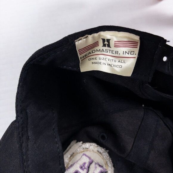 Vintage 1990s Xena Warrior Princess Snapback Hat Black Purple Embroidered Cap - Picture 5 of 6